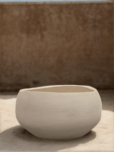 Ceramic flower pot