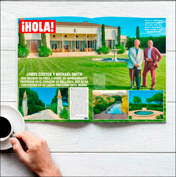 REVISTA ¡HOLA! - "Finca X'arbet"