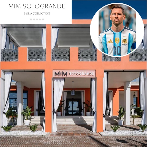 Así es el lujoso hotel de Leo Messi en Sotogrande